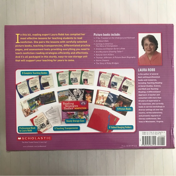 Scholastic Reading Strategies Toolkit - Nonfiction - Grades 4-5 - NWOT - Picture 3 of 5